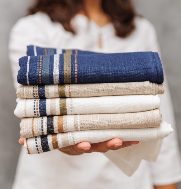 Thorth | Premium Cotton Bath Towel | Beige / Brown
