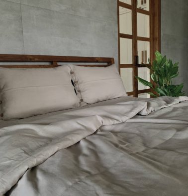 Linen Duvet Cover Cloud Cream