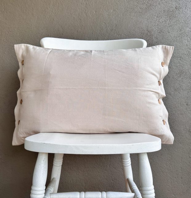 Linen Duvet Cover Cloud Cream
