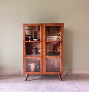 Solid Wooden Shelf – Small | Teak Wood