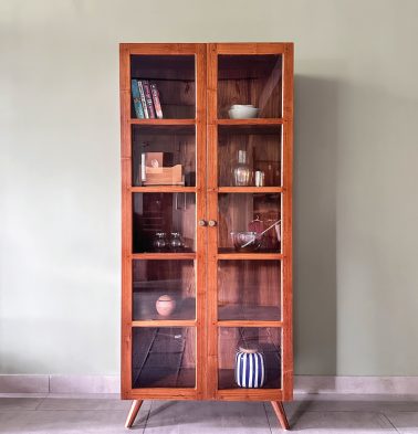 Solid Wooden Shelf - Large | Teak Wood