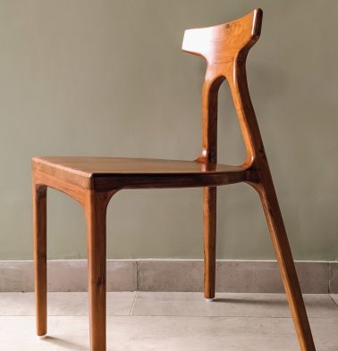 Solid Wooden Urban Chair | Teak Wood