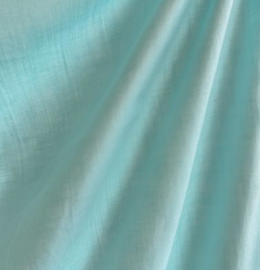 Slub Cotton Sheer Fabric Plume Blue