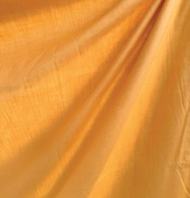 Slub Cotton Sheer Fabric Sunflower Yellow