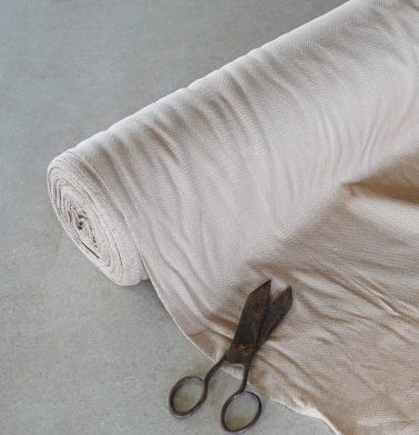 Kadoor Cotton Fabric Sand Beige