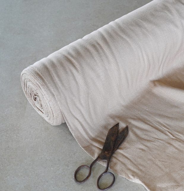 Kadoor Cotton Fabric Sand Beige