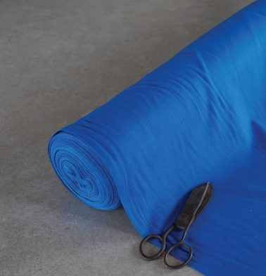 Solid Cotton Fabric Brilliant Blue