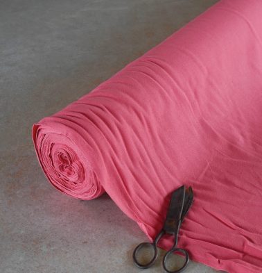 Solid Cotton Fabric Coral