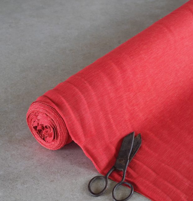 Textura Cotton Curtain Spicy Orange