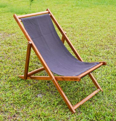 Solid Wooden Sling Chair | Teak Wood