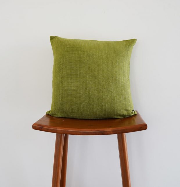 Panama Cotton Cushion Cover Spinach Green 16