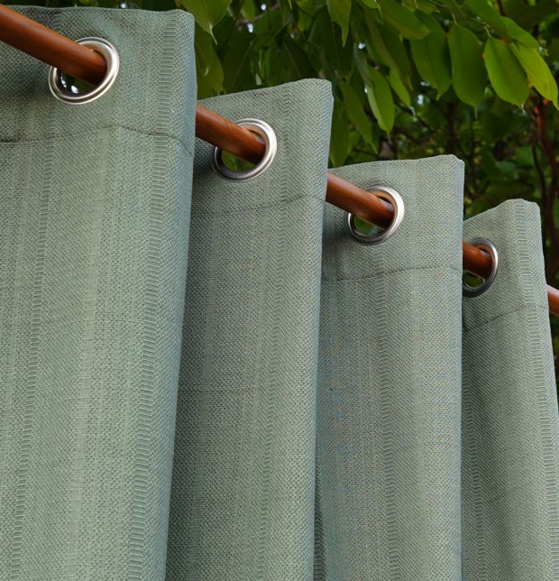 Kadoor Cotton Fabric Garden Green