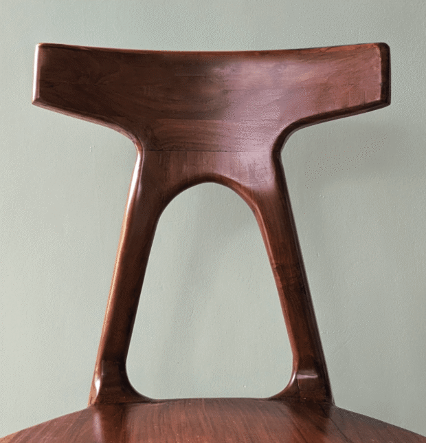 Solid Wooden Urban Chair | Mahogany Wood