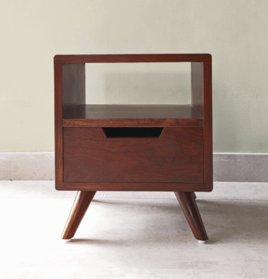 Solid Wood Bedside Table | Mahogany Wood