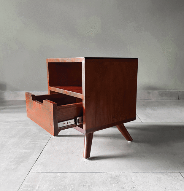 Solid Wood Bedside Table | Mahogany Wood