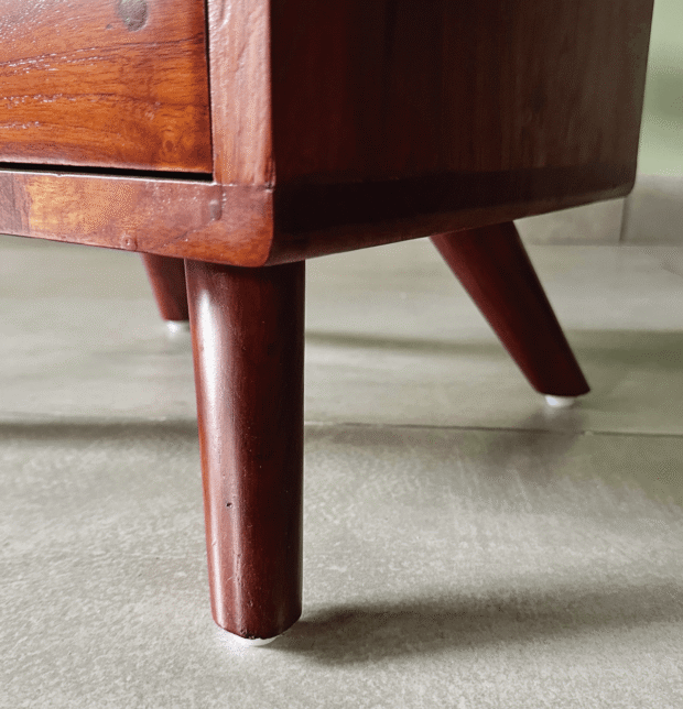 Solid Wood Bedside Table | Mahogany Wood