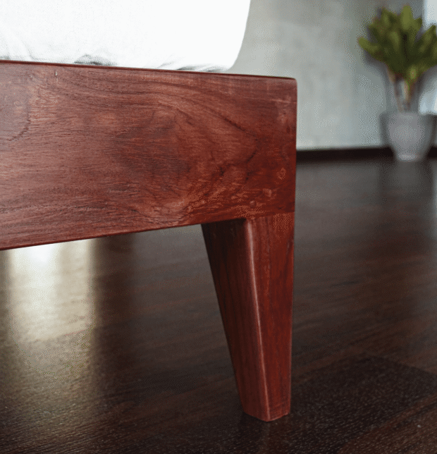 Solid Wooden Comfort Queen Bed | Mahogany Wood