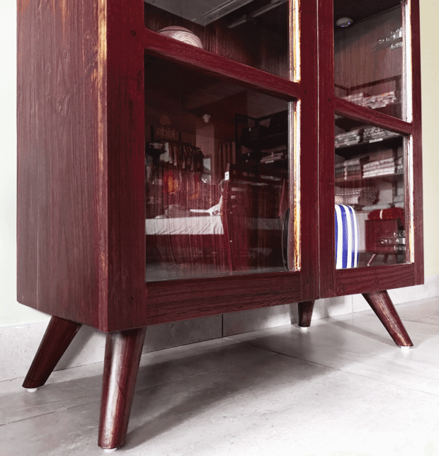 Solid Wooden Shelf - Large | Mahogany Wood