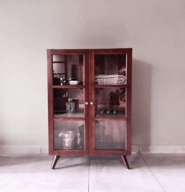 Solid Wooden Shelf – Small | Mahogany Wood