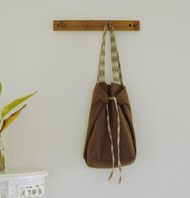 Adaptable Cotton Tote Bag Bison Brown/Vintage