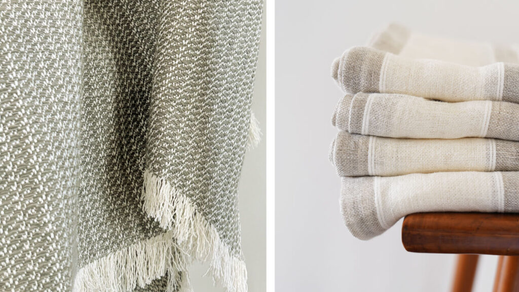 cotton and linen home textiles