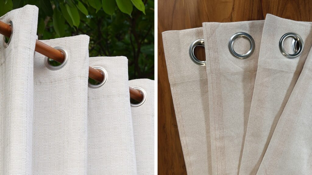 rod pocket sheer curtains