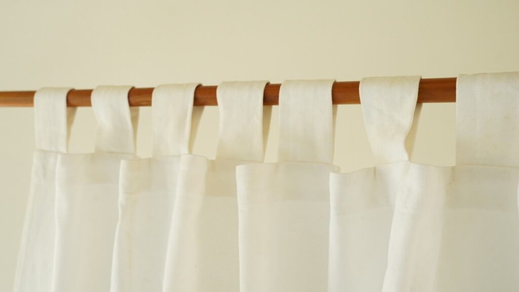 tab top cotton curtains