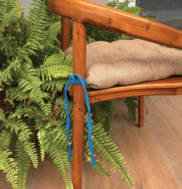Textura Cotton Chairpad Lark