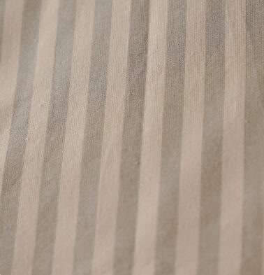 Morning Stripe Bedsheet fabric Grey