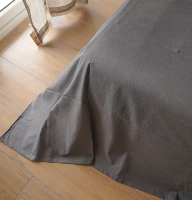 Earthen Hues Cotton Duvet Cover Magnet Black
